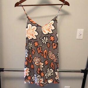 Flower tank / shorts romper